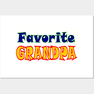 Favorite Grandpa Posters and Art